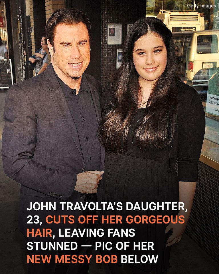 John Travolta & Kelly Preston’s Daughter, 23, Debuts ‘Super Chic’ Bob Haircut, Leaving Fans Stunned: Photo