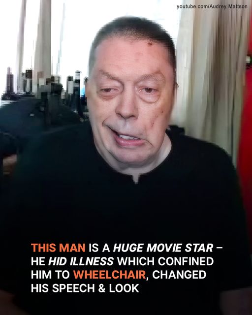 This Man Is a Huge Movie Star – He Hid Illness Which Confined Him to Wheelchair, Changed His Speech & Look