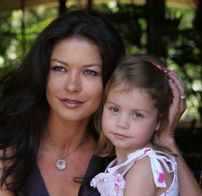 This is what an angelic beauty Zeta-Jones’s heiress has become