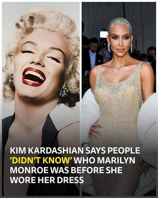 Kim Kardashian Says People ‘Didn’t Know’ Who Marilyn Monroe Was Before She Wore Her Dress