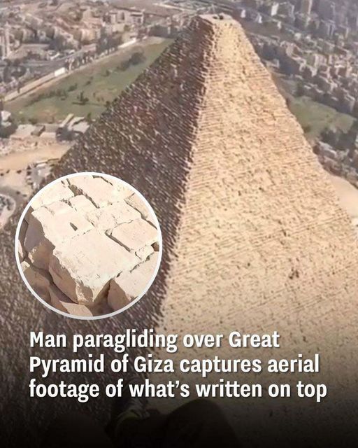 Man Captures Aerial Footage of Great Pyramid’s Summit