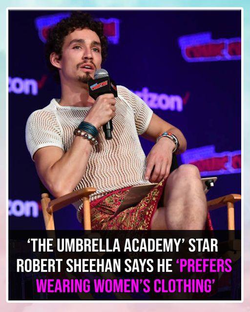 ‘The Umbrella Academy’ Star Robert Sheehan Says He ‘Prefers Wearing Women’s Clothing’