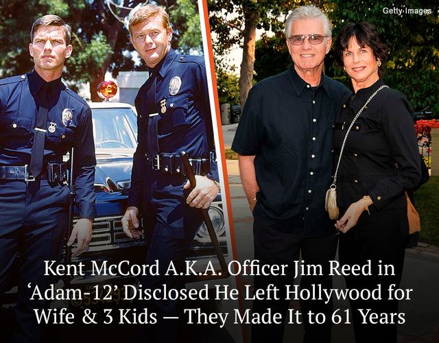 Kent McCord’s heart was captured by his high school sweetheart, Cynthia Lee Doty, in 1962, and their love story blossomed into a beautiful family with three children