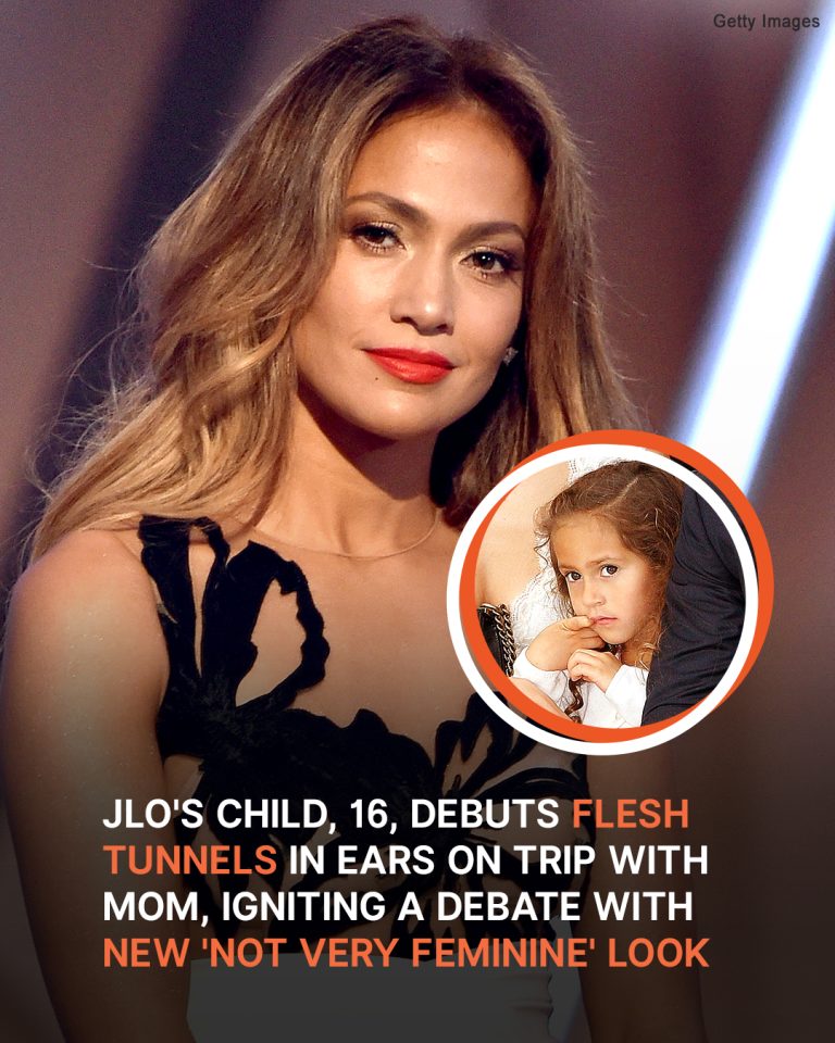 ‘Not Very Feminine’: JLo’s Child Emme, 16, Debuts Flesh Tunnels in Ears on Paris Trip with Mom, Sparking Discussion