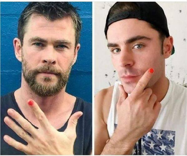 If you see a man with one painted fingernail, here’s what it means