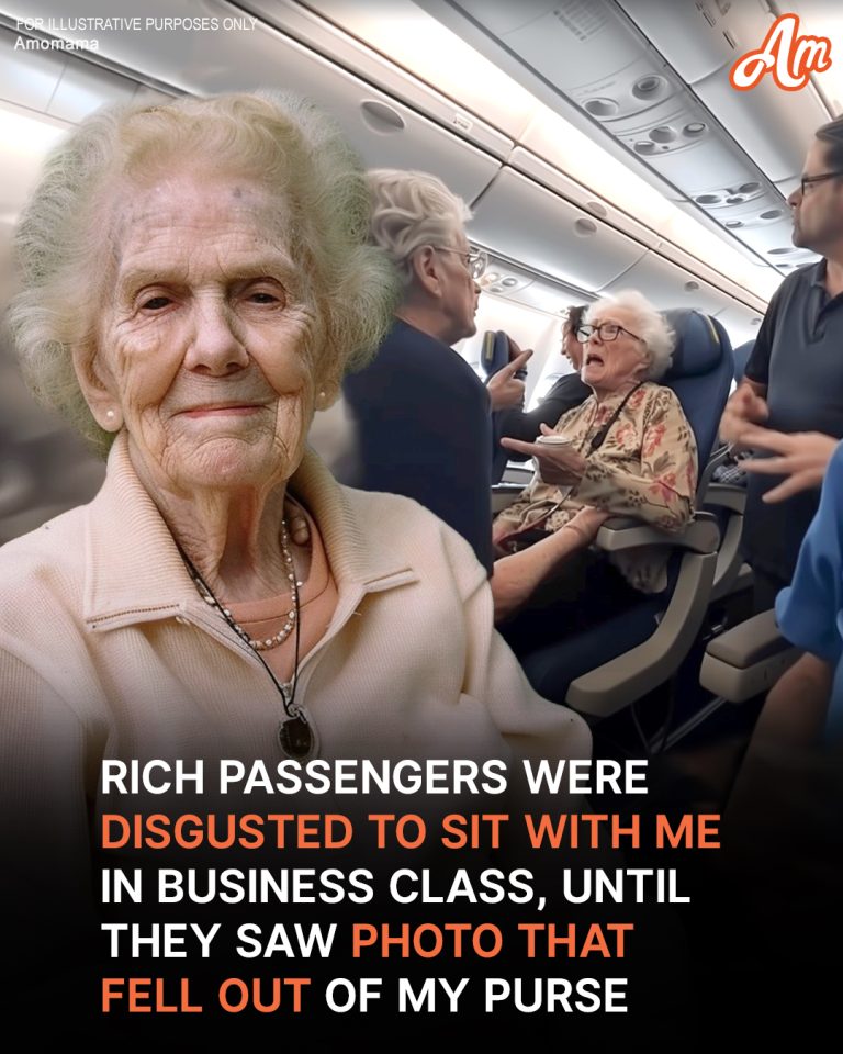 A poor old woman decided to fly business class to get closer to her son. However, she faced rejection from passengers on board until they discovered her true identity.