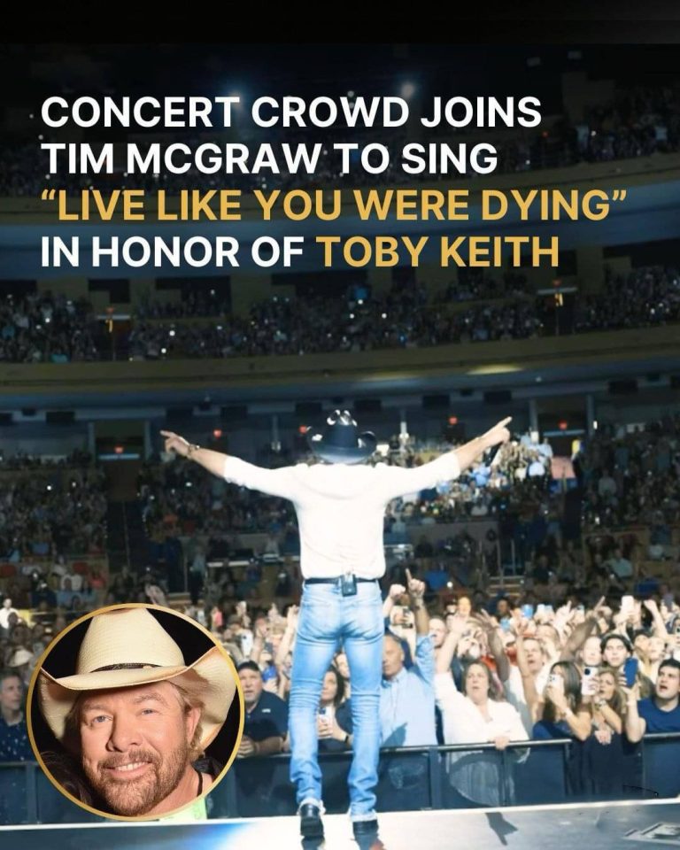 Tim McGraw Enlists Crowd To Sing “Live Like You Were Dying” For Toby Keith